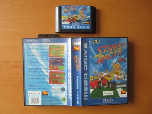 Street Racer Streetracer Sega Mega Drive Megadrive, Spelcomputers en Games, Games | Sega, Mega Drive, Racen en Vliegen, 2 spelers