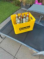 Heineken oud geel bierkrat 1984 voor 24 oude 30cl flesjes, Verzamelen, Biermerken, Ophalen of Verzenden, Gebruikt, Flesje(s), Heineken
