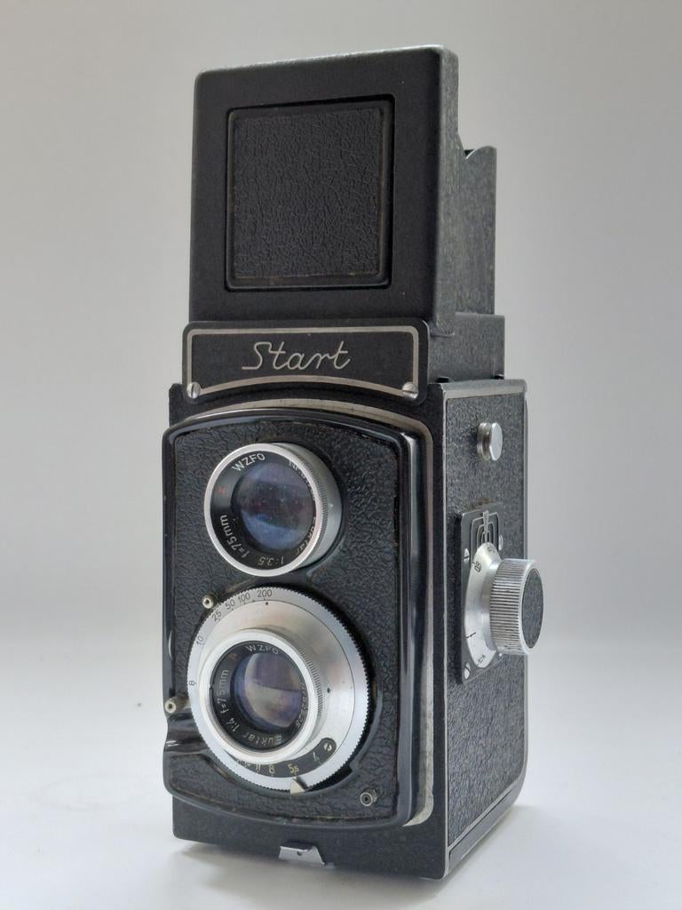 Start 2 oog TLR Camera, Ophalen of Verzenden, 1940 tot 1960, Fototoestel