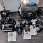 4 x Minolta Dynax analoge camera met lenzen, Verzenden, Gebruikt, Spiegelreflex, Minolta