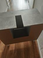 Badkamerkast 60x32x53,5 cm spaanplaat betongrijs, Ophalen, Minder dan 50 cm, Gebruikt, Minder dan 100 cm