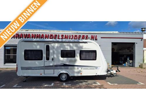 Hobby Excellent 455 UF Mover enduro 2 Fietsenrek, Caravans en Kamperen, Caravans, Particulier, tot en met 4, 1000 - 1250 kg, Rondzit