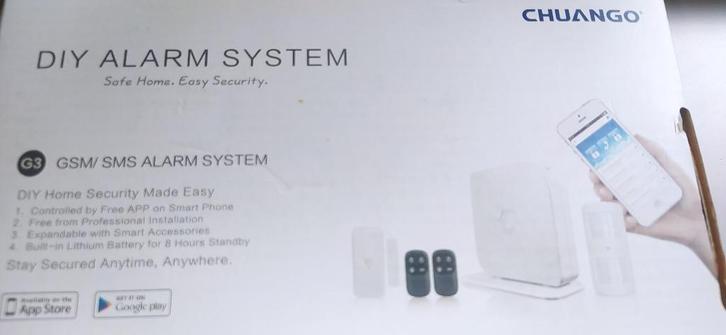Draadloos Alarmsysteem Chuango G3 MET SMS FUNCNTIE, Doe-het-zelf en Verbouw, Alarmsystemen, Nieuw, Compleet systeem, Beweging