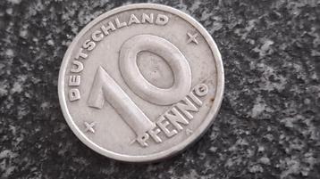 DDR 10 Pfennig munt 1948 beschikbaar voor biedingen