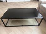 Salontafel met glazen tafelblad, Huis en Inrichting, Ophalen, 100 tot 150 cm, 50 tot 100 cm, Minder dan 50 cm