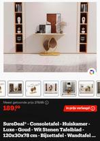 Sidetable, Ophalen, 100 tot 150 cm, Nieuw, 25 tot 50 cm