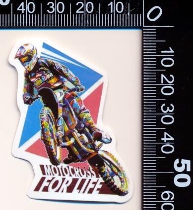 Sticker: Motorcross (14), Ophalen of Verzenden, Zo goed als nieuw, Auto of Motor