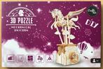 Crafts & Co mechanische 3D puzzel van een eenhoorn - NIEUW, Ophalen of Verzenden, Nieuw, Knutselwerk