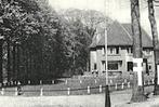 977516 Nunspeet Gld Laan Hoek Molenweg 1936 Postzegel, Verzamelen, Ansichtkaarten | Nederland, Ophalen of Verzenden, 1920 tot 1940