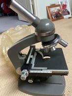 Vintage Yashima optigal microscoop, Ophalen, Zo goed als nieuw, 400x tot 1000x, Biologische microscoop