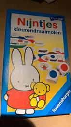 Spelletje Nijntjes kleurendraaimolen, Ophalen of Verzenden, Zo goed als nieuw