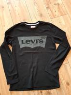Levi's helemaal zwart uit Frankrijk maat 16 - Longsleeve, Jongen of Meisje, Ophalen of Verzenden, Zo goed als nieuw, Shirt of Longsleeve