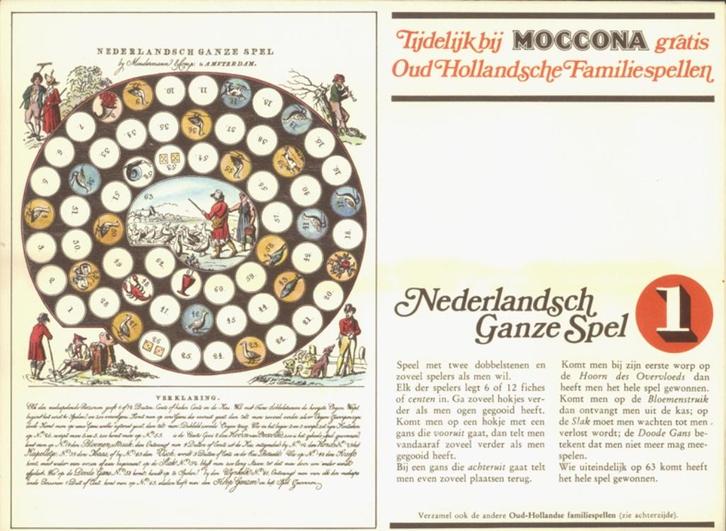 Douwe Egberts Retro Jaren70 Oud Hollandsche Spellen NIEUW, Verzamelen, Merken en Reclamevoorwerpen, Nieuw, Gebruiksvoorwerp, Ophalen of Verzenden