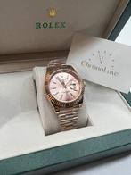 Rolex Datejust | Rose Gold | 41MM, Ophalen of Verzenden, Nieuw, Roze, IOS