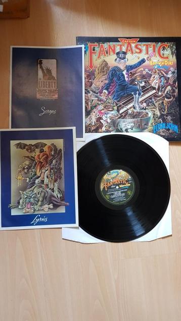 LP's 1 x Elton John / 4 x Fats Domino / Willie Nelson beschikbaar voor biedingen