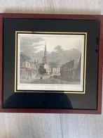 Prent van Tilburg in lijst, Ophalen