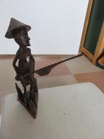 Houten beeldje uit Indonesie, Ophalen of Verzenden, Zo goed als nieuw, Mens