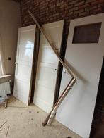 Oude deuren - 83 en 72 cm breed, Doe-het-zelf en Verbouw, Deuren en Horren, Gebruikt, Minder dan 80 cm, Binnendeur, Ophalen of Verzenden