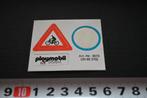 sticker set playmobil system verkeersborden fiets verbod, Ophalen, Zo goed als nieuw
