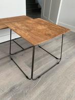 Bijzettafel / salontafel webster 50cm, in goede staat, Ophalen, Gebruikt, 50 tot 100 cm, Vierkant