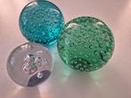 Presse papier glazen bollen bubbel glas, Huis en Inrichting, Woonaccessoires | Overige, Ophalen of Verzenden, Gebruikt