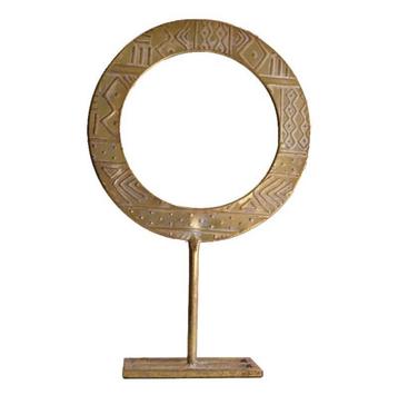 Ornament Statue metal Gold 23.5x8.2x38cm beschikbaar voor biedingen