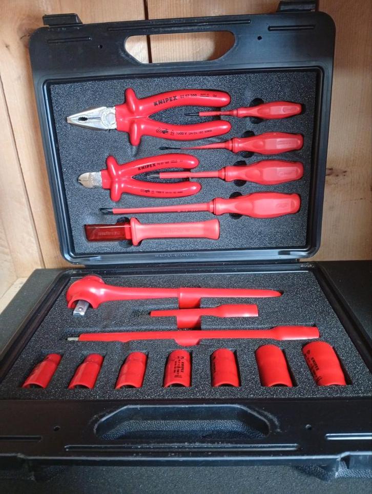 Knipex Geïsoleerd Gereedschap Set, Doe-het-zelf en Verbouw, Gereedschap | Handgereedschap, Ophalen