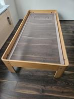 AUPING 2PERSBED BEUKEN 41 CM HOOG 90 X 200 CM MET AUPING SPI, Huis en Inrichting, Slaapkamer | Bedden, Ophalen, Gebruikt, 90 cm