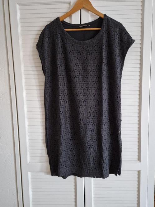 Sandwich Jurk maat L, Kleding | Dames, Jurken, Zo goed als nieuw, Maat 42/44 (L), Grijs, Ophalen