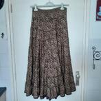 Wijde rok, Kleding | Dames, Rokken, Maat 38/40 (M), Bruin, Nieuw, Ophalen of Verzenden