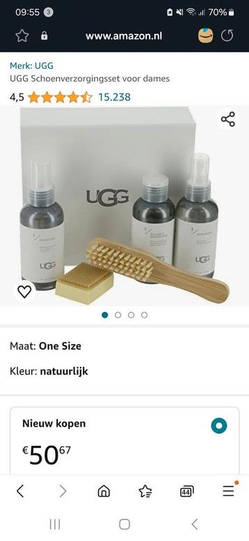 Uggs sheepskin & suède care kit nieuw in de doos