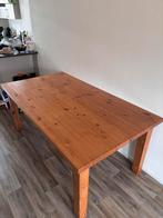 Grenen eettafel 180x100, Huis en Inrichting, Tafels | Eettafels, Ophalen, Gebruikt, 50 tot 100 cm, Vijf personen of meer
