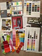 Kleurstalen voor schilderideeën of mee te knutselen, Ophalen of Verzenden, Gebruikt, Materiaal