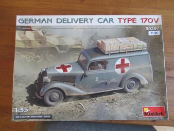 Mercedes-Benz 170V Delivery Car (MiniArt 1/35) beschikbaar voor biedingen