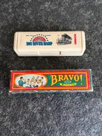 2x M. Hohner Mondharmonica - Bravo! & Big River Harp, Gebruikt, Verzenden, Overige typen, Met koffer of doosje