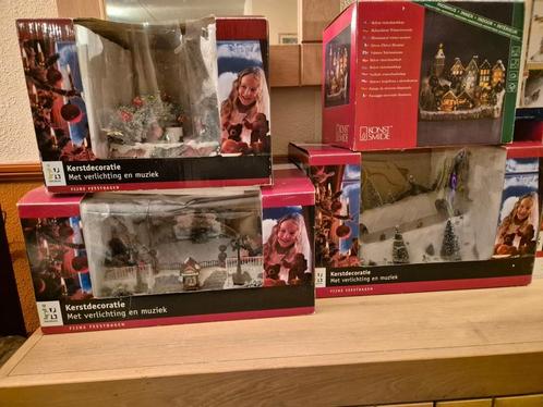 Compleet kerstdorp Intratuin, Lemax en overige, Diversen, Kerst, Zo goed als nieuw, Ophalen of Verzenden