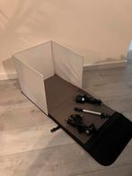 Draagbare fotostudio inclusief lampen en statief, Ophalen of Verzenden, Zo goed als nieuw, Complete fotostudio