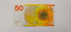 50 Gulden Zonnebloem Biljet, Postzegels en Munten, Bankbiljetten | Nederland, Ophalen of Verzenden, 50 gulden, Los biljet