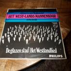 Het west-lands mannenkoor  / de glazen stad, Cd's en Dvd's, Vinyl Singles, Ophalen of Verzenden, Zo goed als nieuw, Nederlandstalig