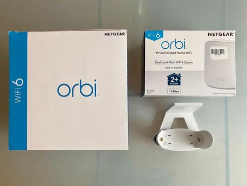 Netgear Orbi AX1800 Mesh met uitbreiding, Computers en Software, Routers en Modems, Nieuw, Router met modem, Ophalen of Verzenden