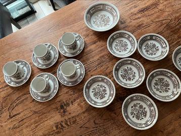 Espresso set - Dorset wood en sons burslem beschikbaar voor biedingen