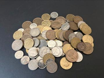 Lot 90 Stuks Belgische Munten beschikbaar voor biedingen