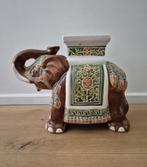 Antieke vintage keramieken olifant beeld plantentafel, Ophalen