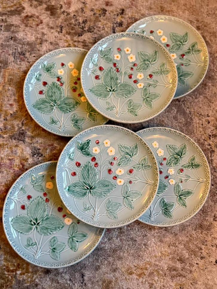 Zeldzaam Vintage West Germany Majolica Borden Zell, Antiek en Kunst, Antiek | Keramiek en Aardewerk, Ophalen of Verzenden