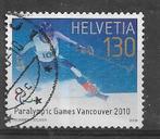 001-26 Zwitserland 2009 / Paralympic Games Vancouver 2010, Verzenden, Gestempeld