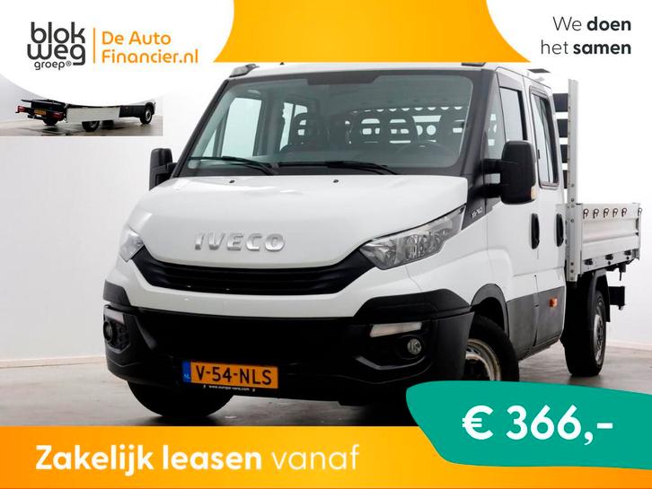 Iveco Daily 35S14 316pk E6 L2H1 D.C. 3-Zijdige € 21.950,00, Auto's, Bestelauto's, Bedrijf, Te koop, Iveco, Diesel, Handgeschakeld