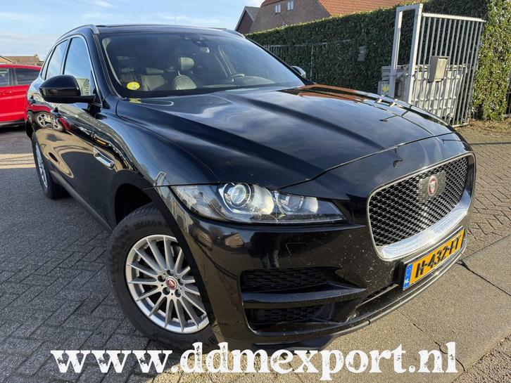 Jaguar F-Pace 2.0 Portfolio AWD 20d xenon/leder/navi/pano, Auto's, Jaguar, Bedrijf, Te koop, F-Pace, 4x4, ABS, Achteruitrijcamera