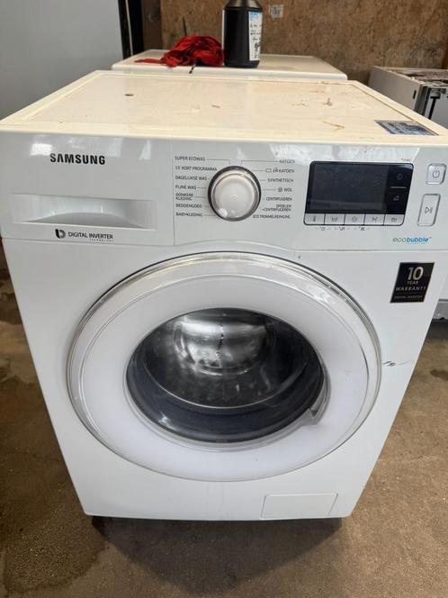Samsung Wasmachine schoon garantie bezorging , Witgoed en Apparatuur, Wasmachines, Zo goed als nieuw, Voorlader, 6 tot 8 kg, Minder dan 85 cm