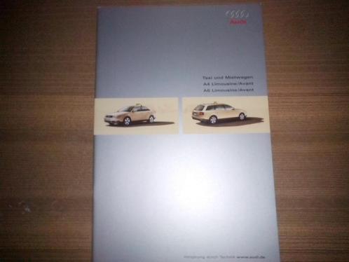 Partij Audi Taxi brochures/folders 80/A4/A6 Sedan/Avant, A8, Boeken, Auto's | Folders en Tijdschriften, Audi, Ophalen of Verzenden