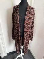 Juffrouw Jansen luxe VEST mt 44-46 tijgerprint 1x gebruikt, Bruin, Maat 42/44 (L), Ophalen of Verzenden, Zo goed als nieuw
